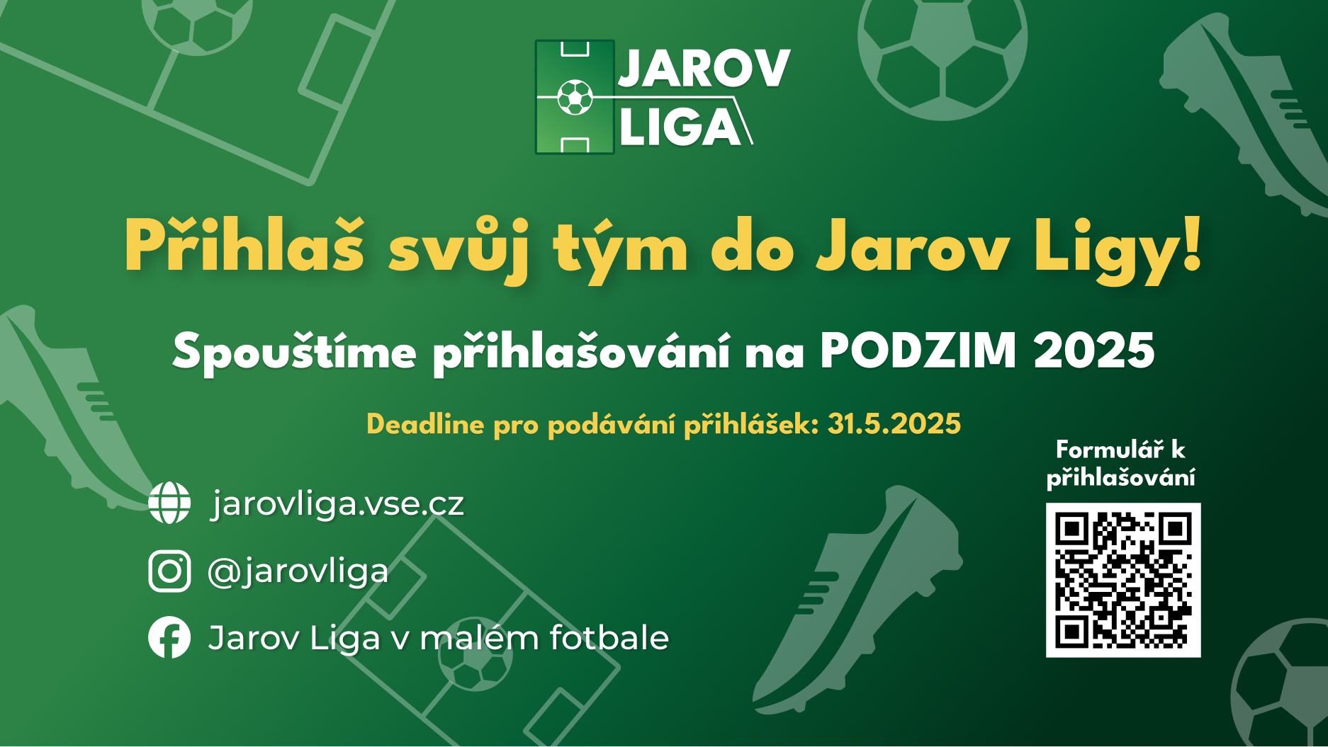 Přihlašování na sezónu PODZIM 2025 zahájeno!